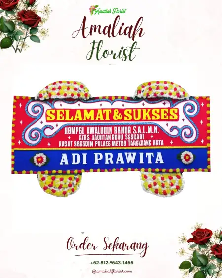 Papan Bunga Ucapan Selamat Putat Nutug