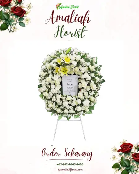 Krans Bunga Duka Putat Nutug